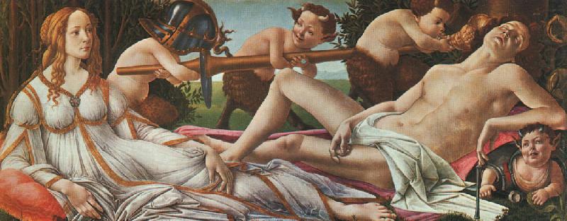 Venus and Mars, Sandro Botticelli